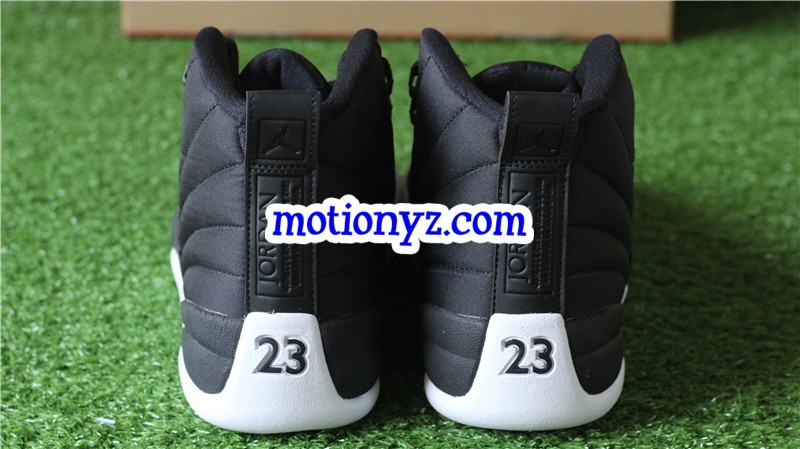 Air Jordan 12 Retro Black Nylon